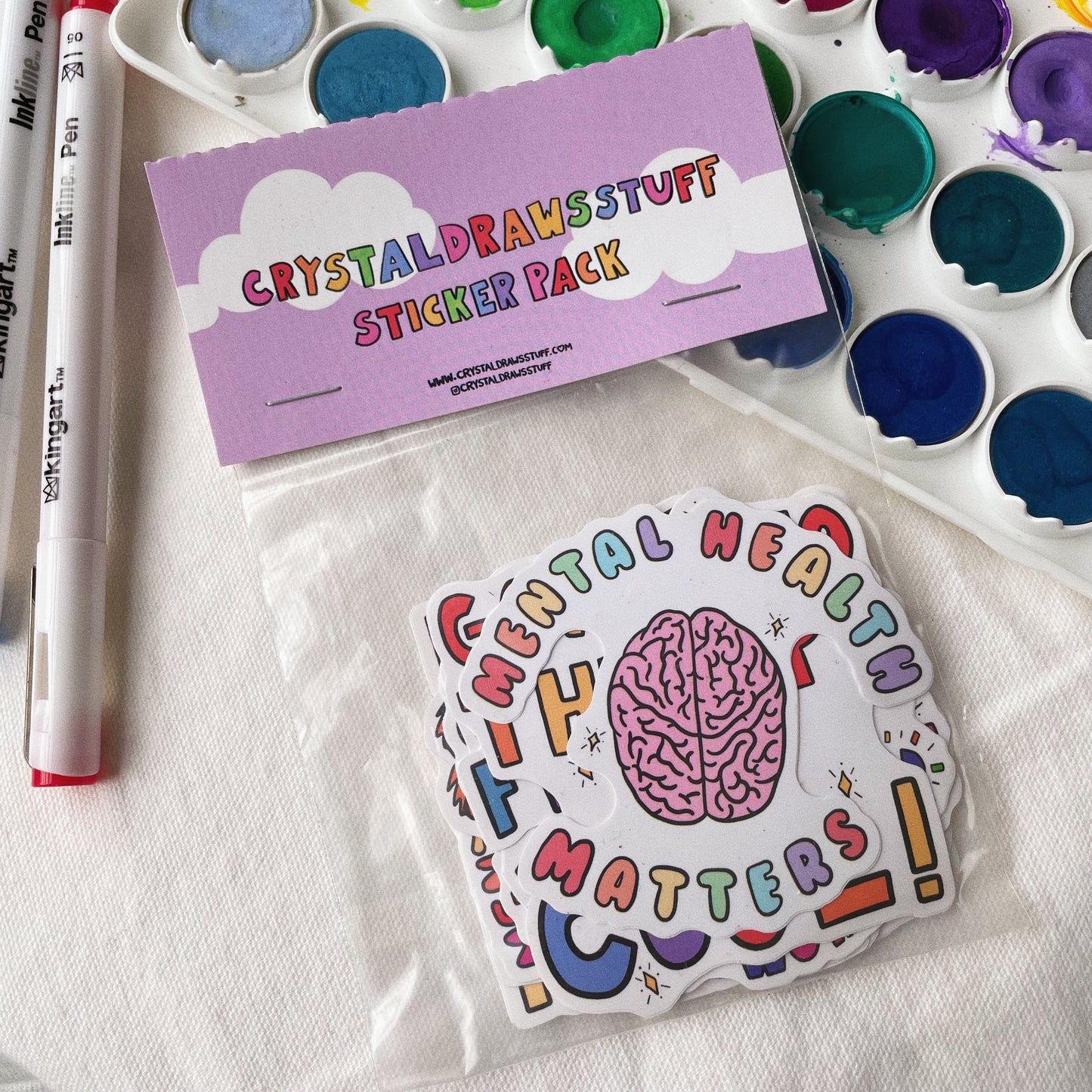 The Vinyl Sticker Pack - 15 Stickers