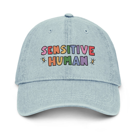Sensitive Human - Denim Hat