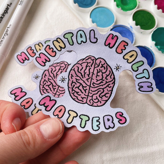Mental Health Matters - 2 Iron On Patches