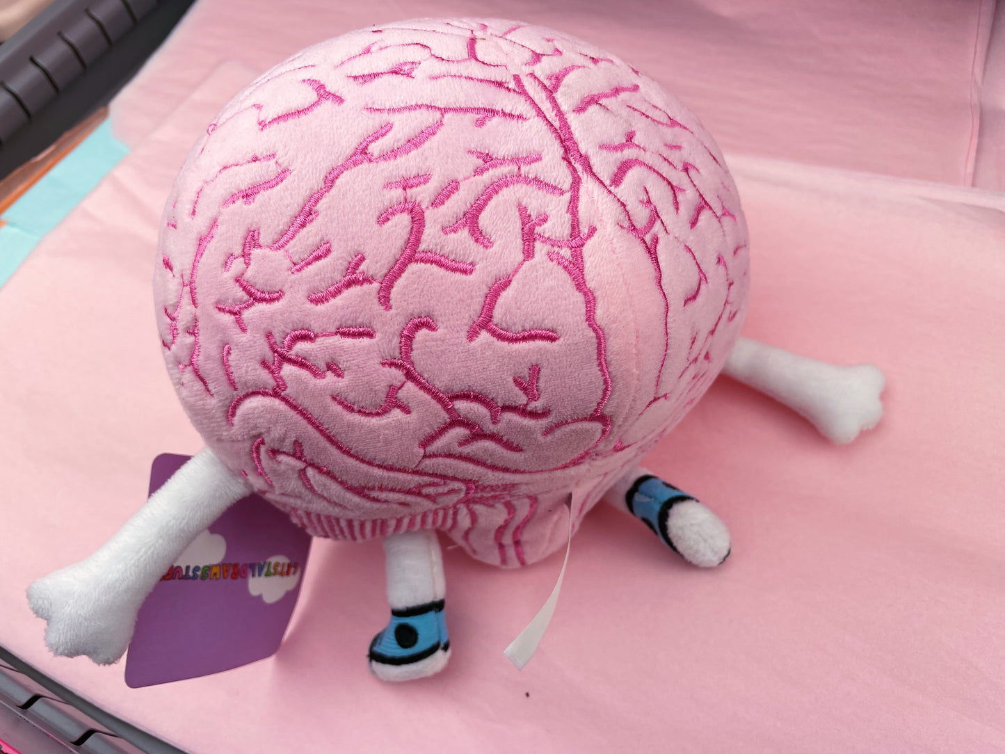 The Weighted Brain Plush - Anxiety Toy