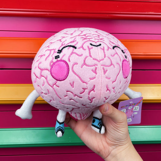 The Weighted Brain Plush - Anxiety Toy